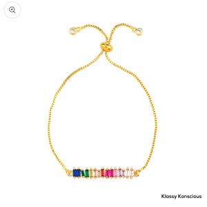 Multicolored Gold Bracelet “Empower”